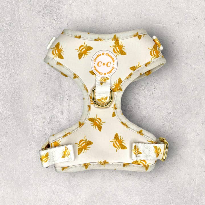 Arnês ajustável - 'Bee You' por atacado de Cookie and Chewkie