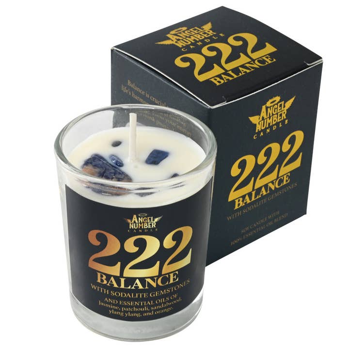 Benjamin International - Wholesale Jar/Filled Candle - ANGEL NUMBER CANDLES