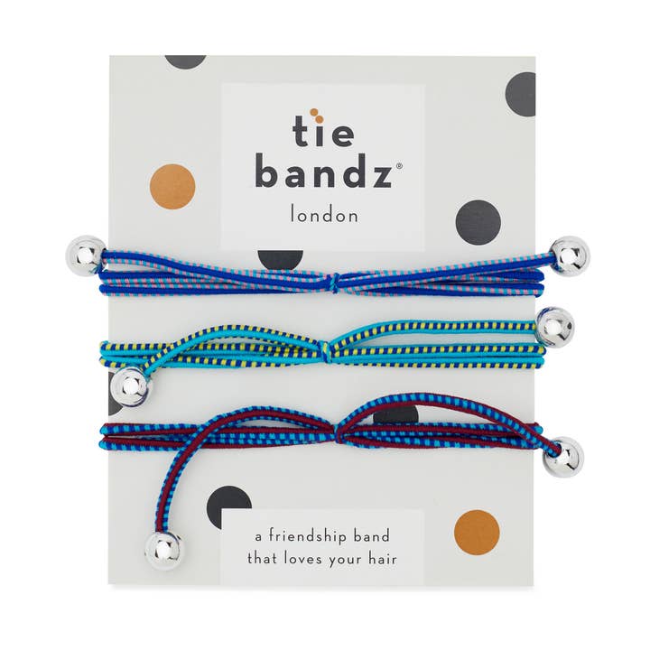 Tiebandz Hair Tie Lovin' the Bluez for wholesale by tiebandz