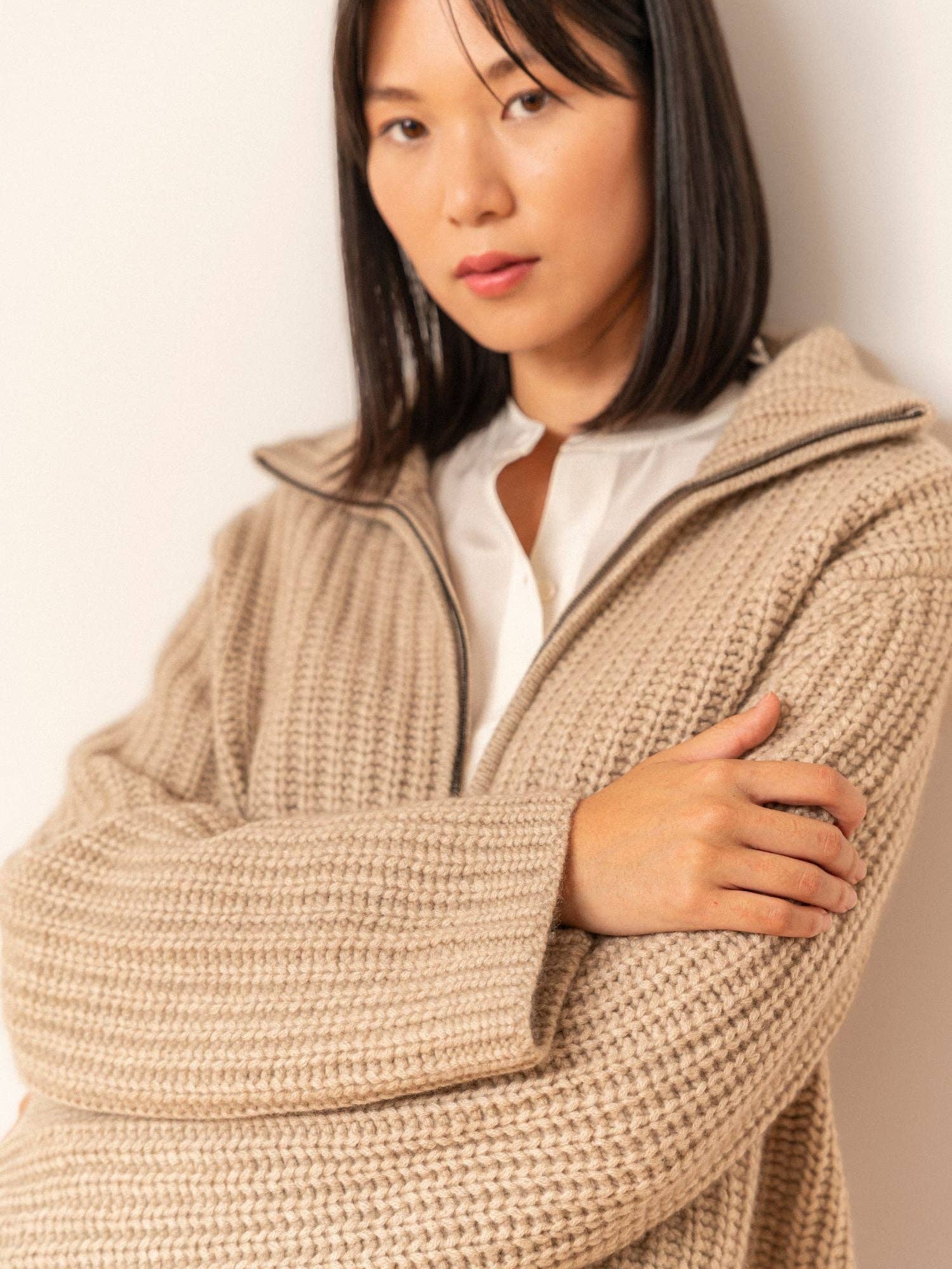 Bel Cashmere S.C. - Wholesale Cardigan - Women's - Nicole Cashmere Cardigan0