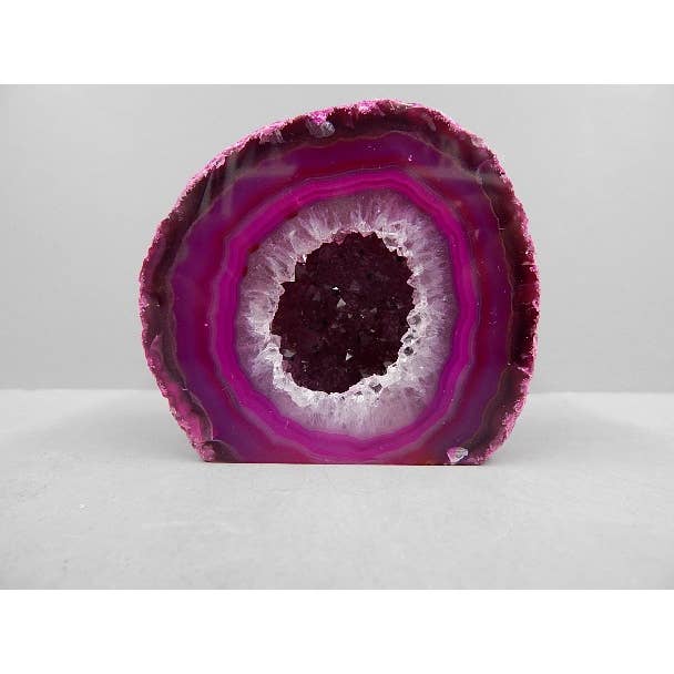 Geschenk #4 -5 Achat Geode Massenprestige mit Natursteinverzierung für den Großhandel von Olympus Minerals Co