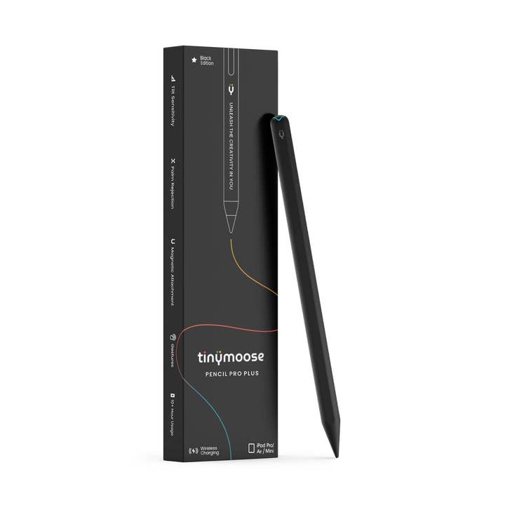 Pencil Pro Plus - iPad Pen with Wireless Charging – Midnight Black for wholesale by Tinymoose