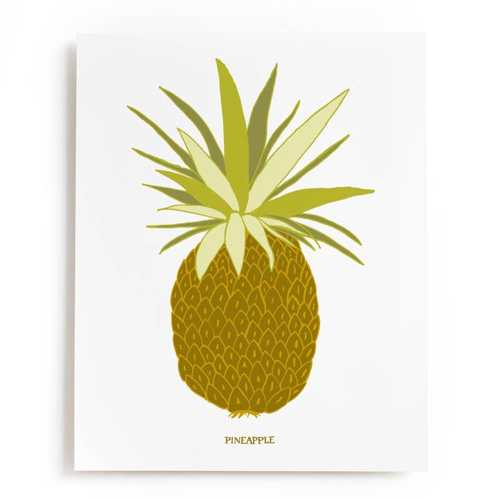 Ananas Art Print for engroshandel hos Peppercorn Paper