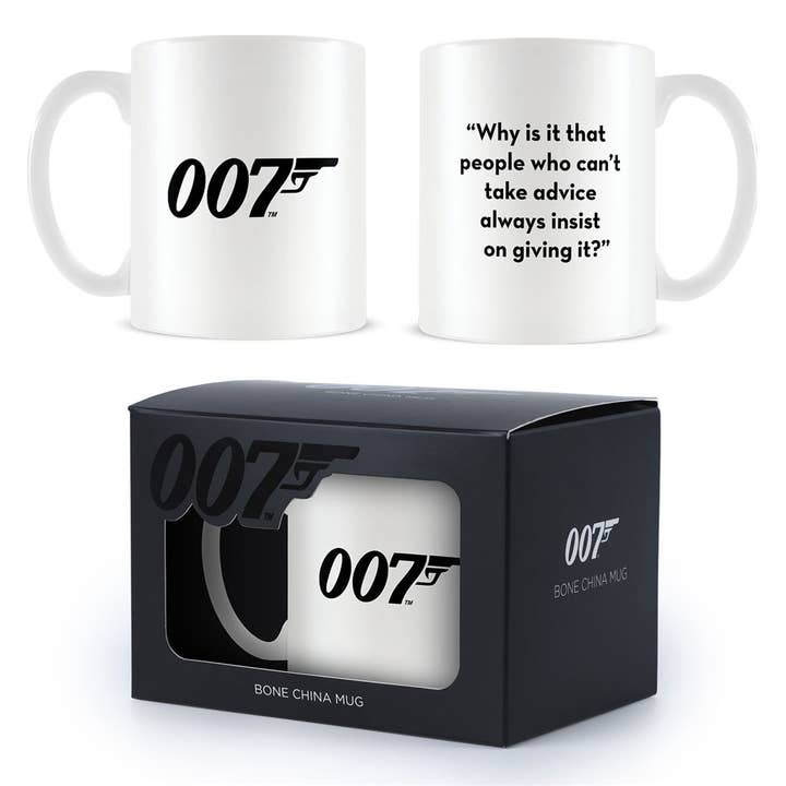 Pyramid International - Wholesale Coffee Mug - James Bond (Advice)