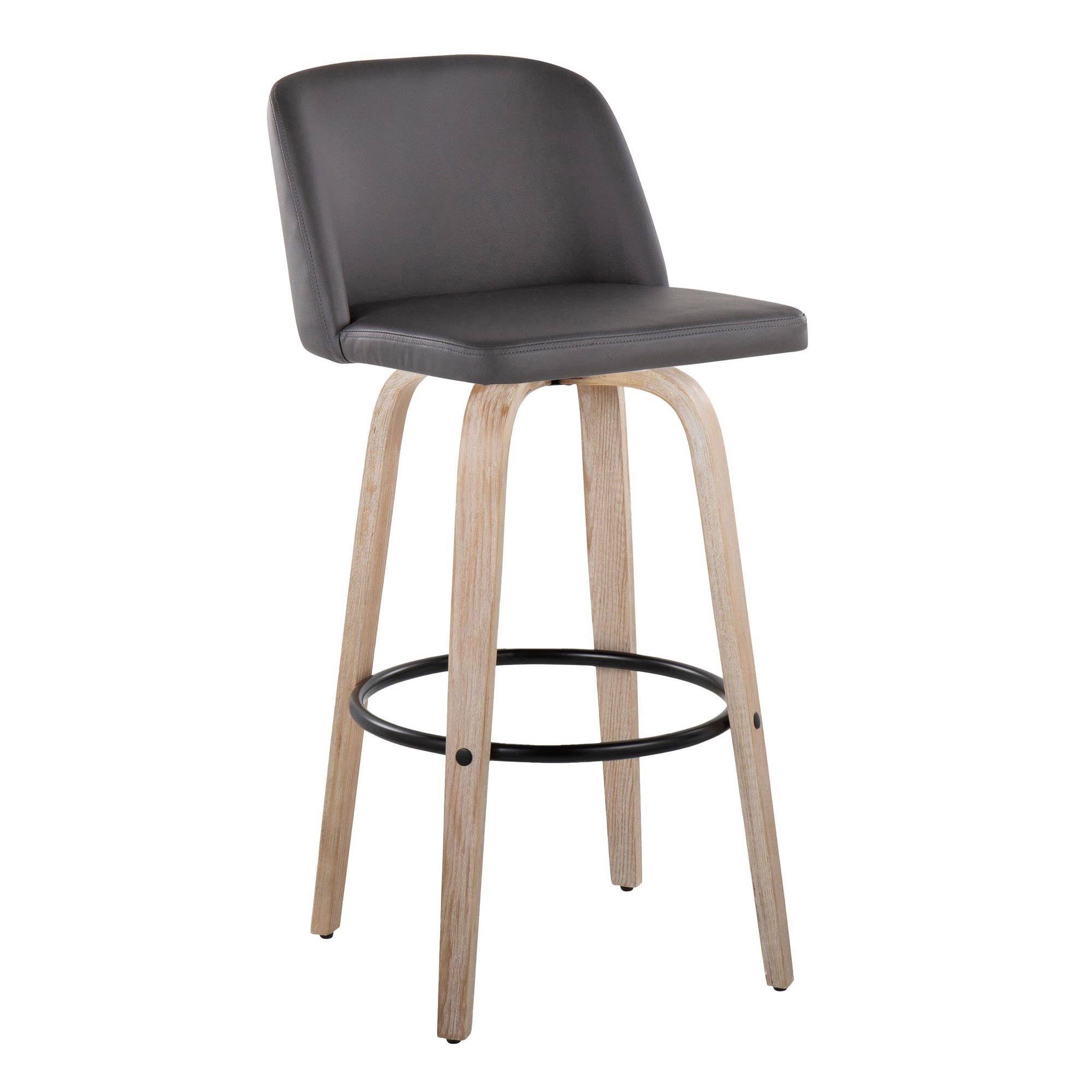 LumiSource and Grandview Gallery - Wholesale Stool - Toriano 26" Fixed Height Counter Stool Q - Set of 290