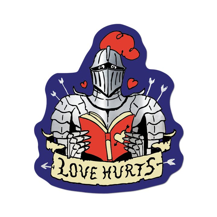 Apply Stickers - Wholesale Sticker - Love Hurts By Apply - Die-Cut Sticker