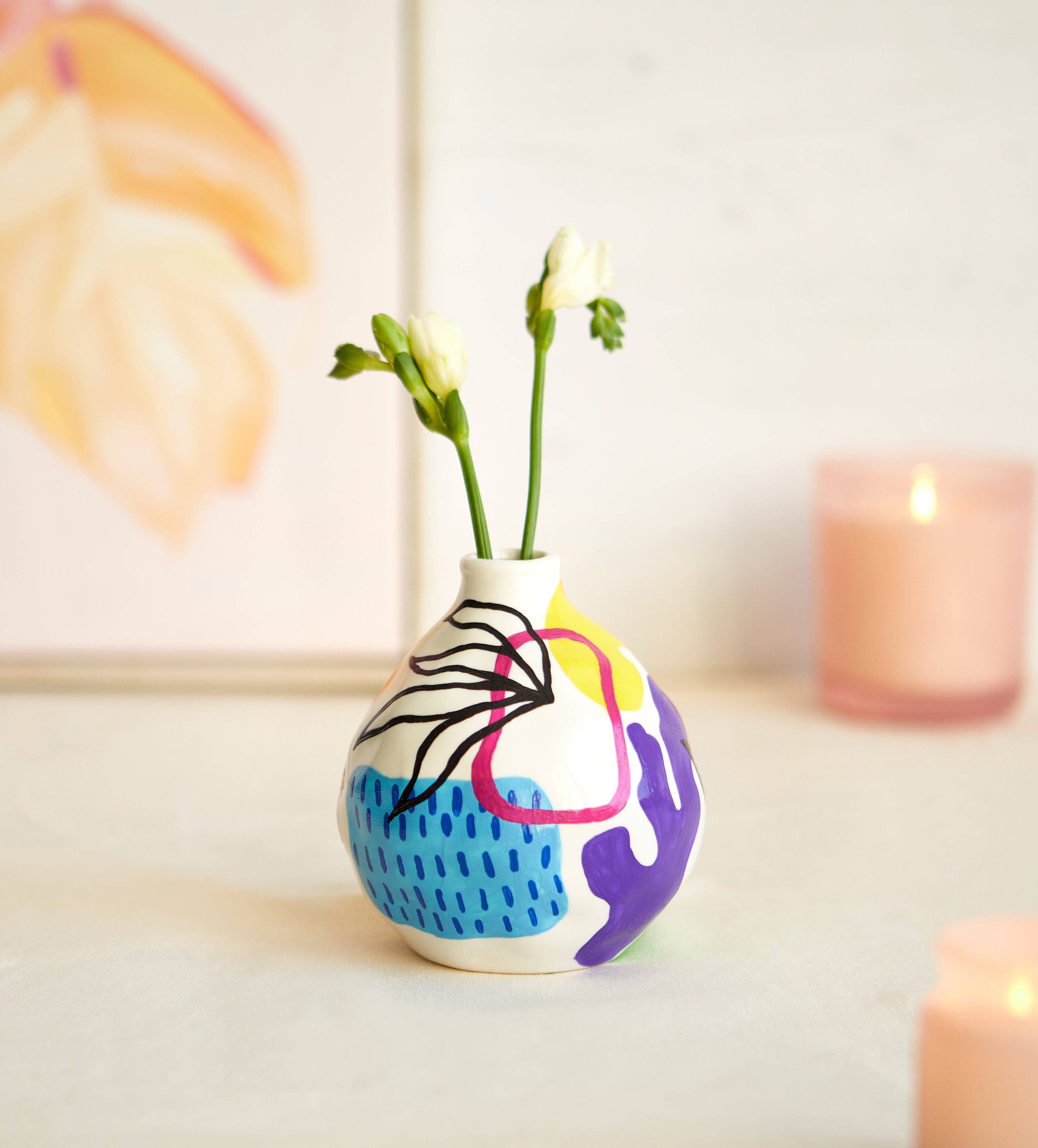 Pott'd – wholesale DIY-pysselkit – Pott’d Paint-a-Vase kit för egenmålade minimalistiska vaser8