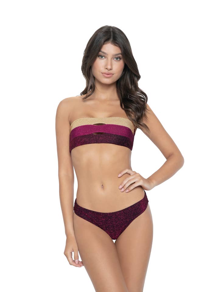 Basic Ruched Full - Granada por atacado de PQ swim