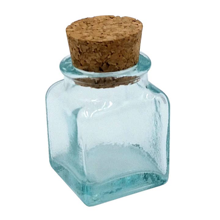 Kitchen Supply Wholesale – wholesale Jar – Green Glass Bottle with Cork Stopper, Multi-Pack