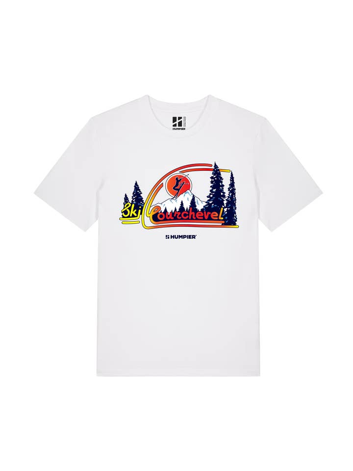 Ski Courchevel T-shirt for wholesale by Humpier