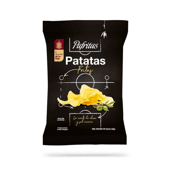 Productos Pafritas SL - Wholesale Chips - Spaanse voetbal Team Chips 120 grs