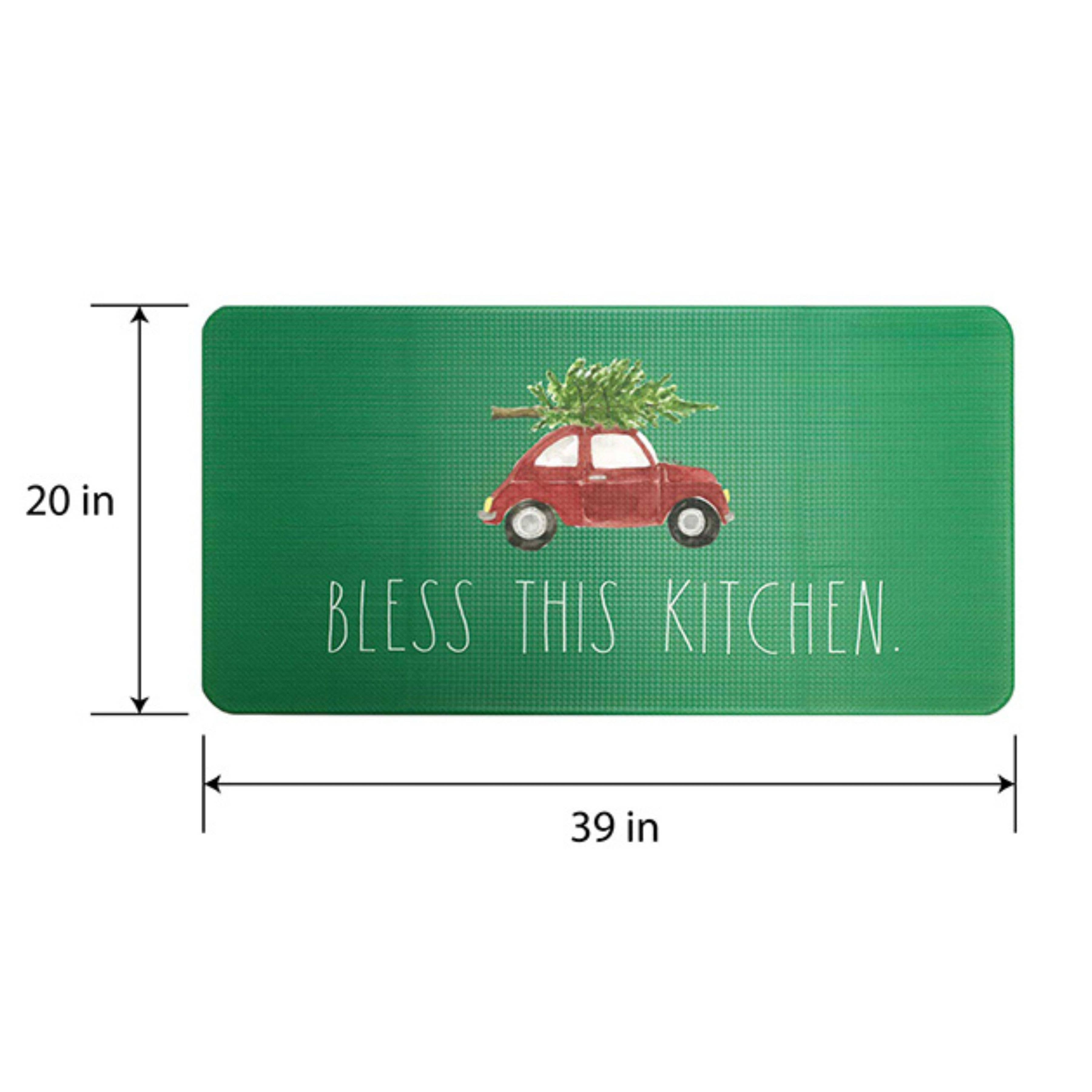 DesignStyles Home – wholesale Golvmatta – Rae Dunn Anti-Fatigue Julkökmatta2