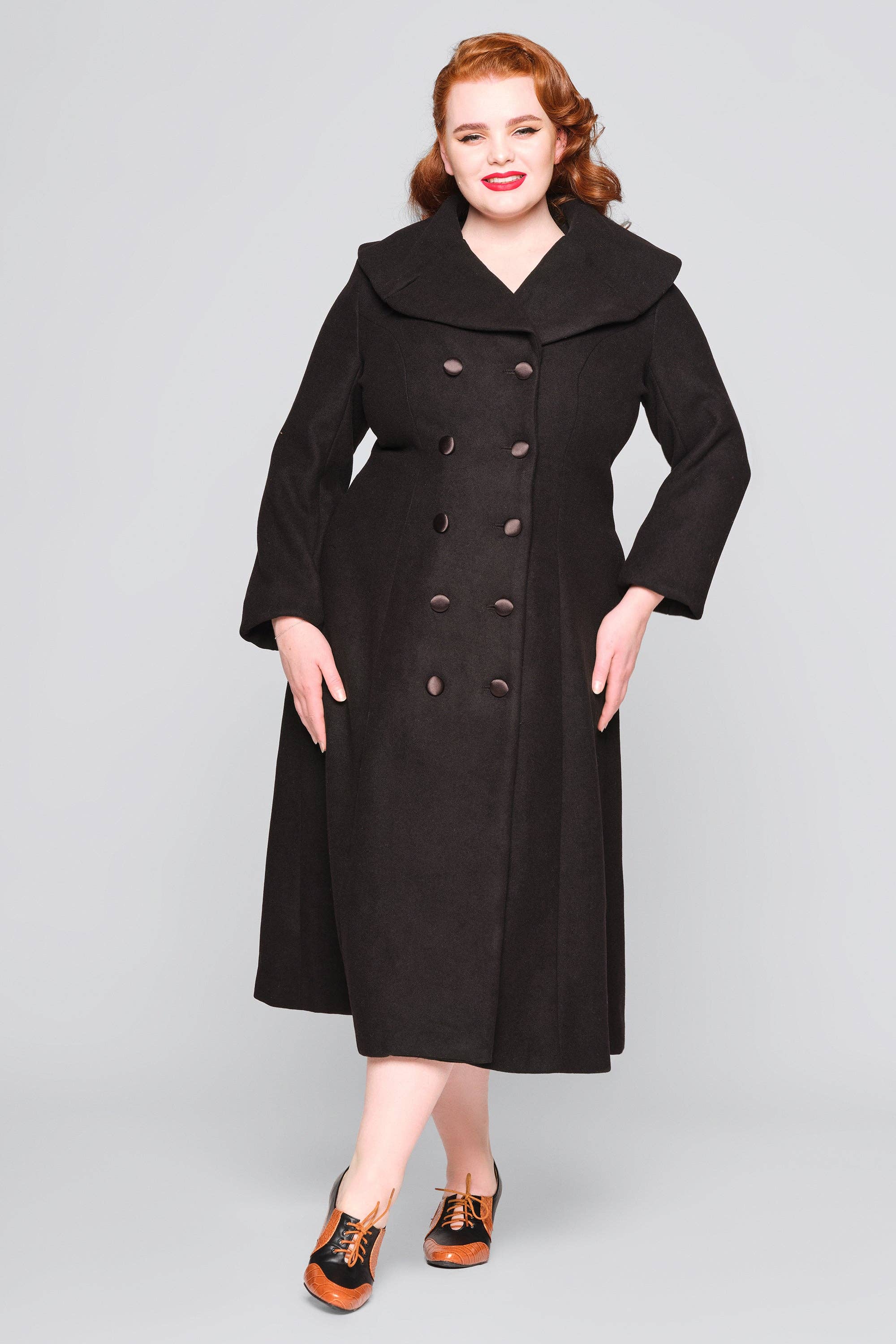 BLACK Eileean Coat for wholesale on Faire