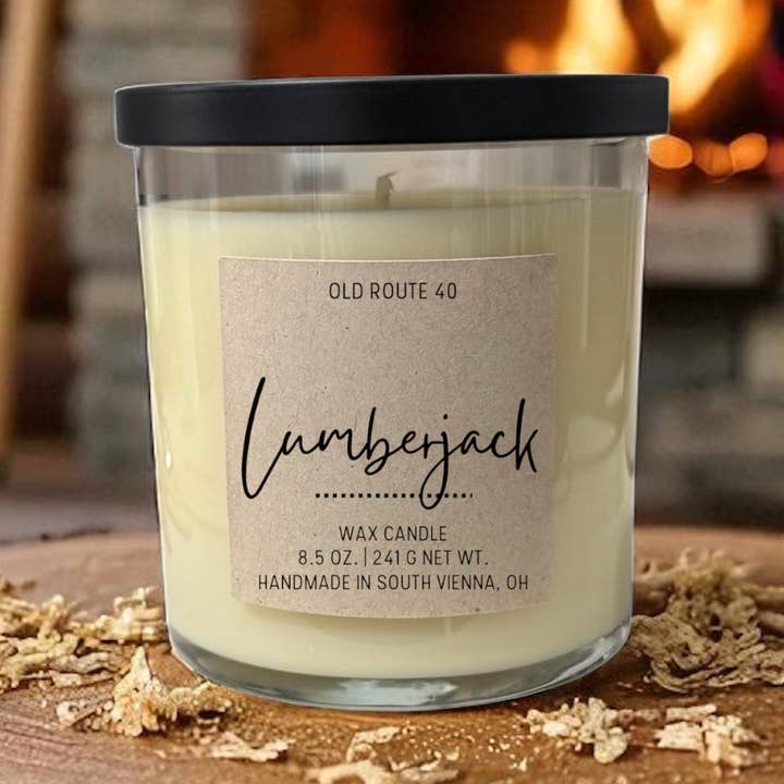 Bougie Bûcheron pour la vente par Old Route 40