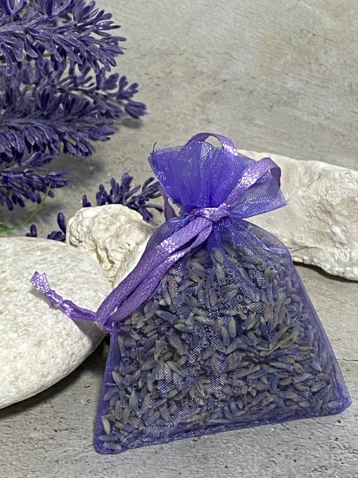 Lavender Bliss Sachet: Natural Aromatherapy for Relaxation and Serenity for wholesale by Lavender Beach