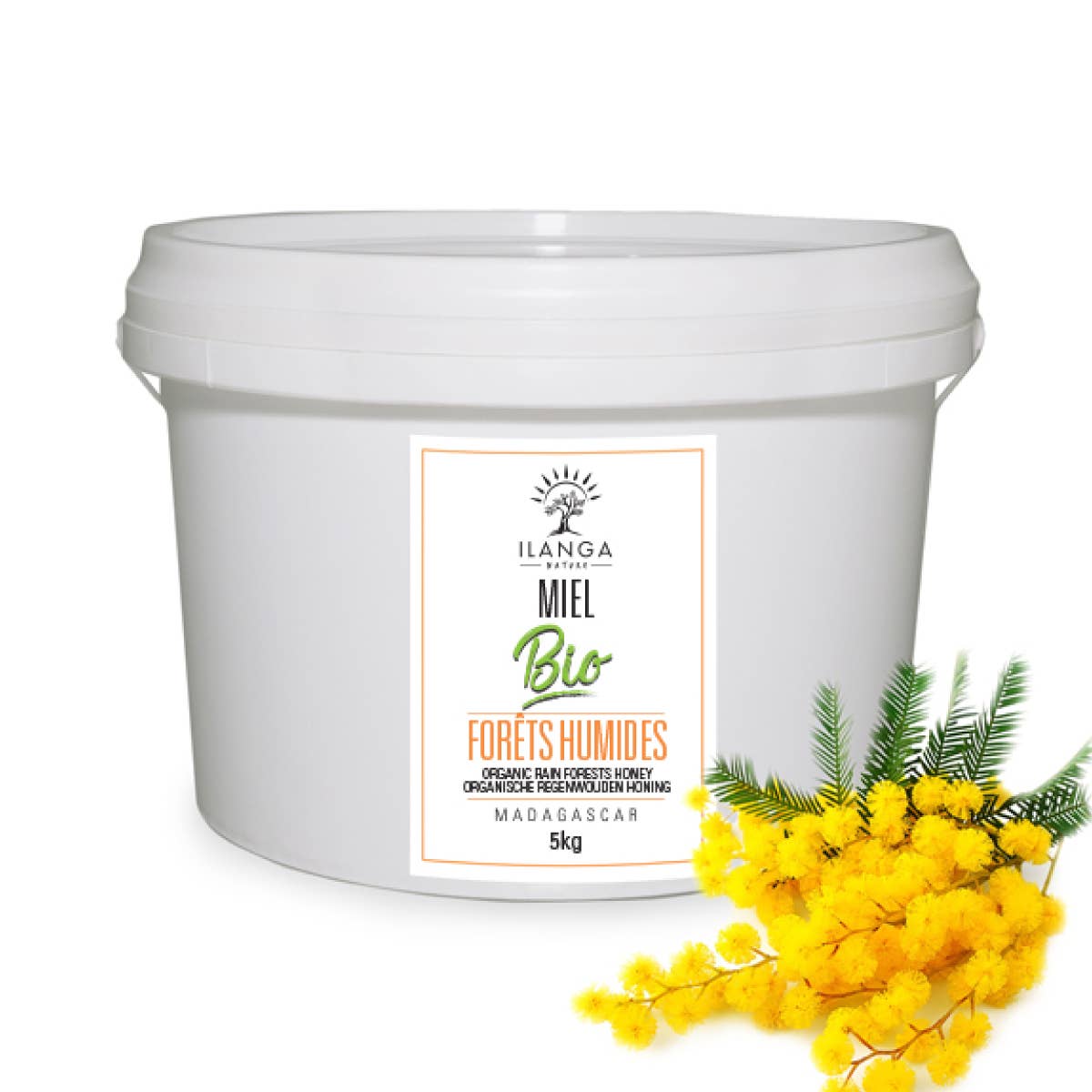 Ilanga Nature - Vendita all'ingrosso Miele - Miele Biologico della Foresta Pluviale 5 kg0