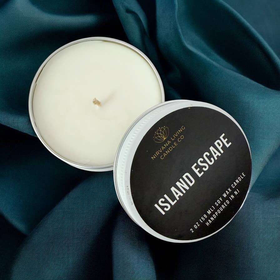 Nirvana Living Candle Co - Wholesale Travel Candles - 2 OZ MINI CANDLES2