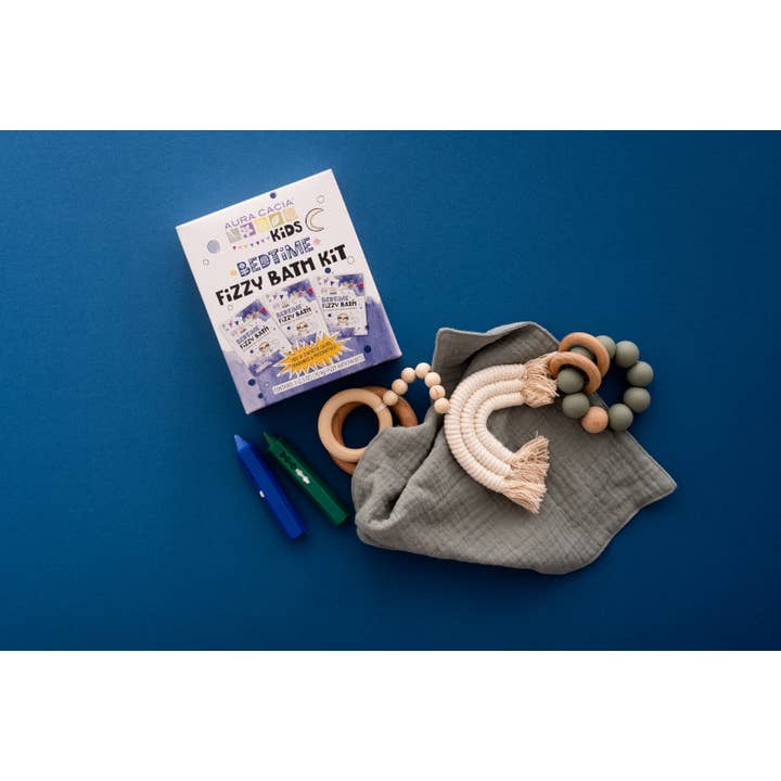 Aura Cacia - Wholesale Bath Bomb/Fizz - Kids Bedtime Fizzy Bath Kit With Essential Oils (3 Pack)5