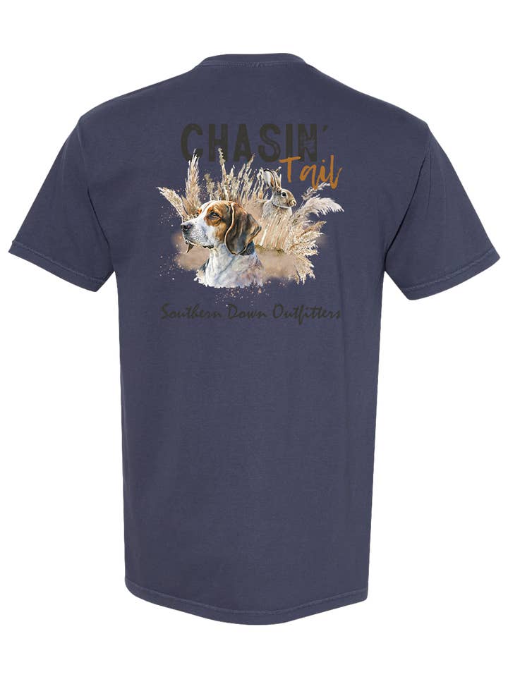 Southern Down Outfitters - Wholesale Screen Printed T-Shirt - Unisex - Chasin Tail Tee