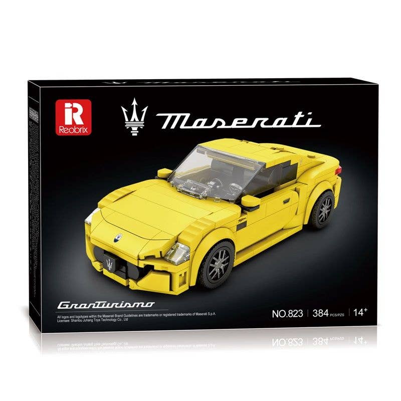 Sluban North America - Vente Voiture/camion miniature – enfant - ReoBrix - Voiture de sport Maserati Grand Turismo - B0823-A4