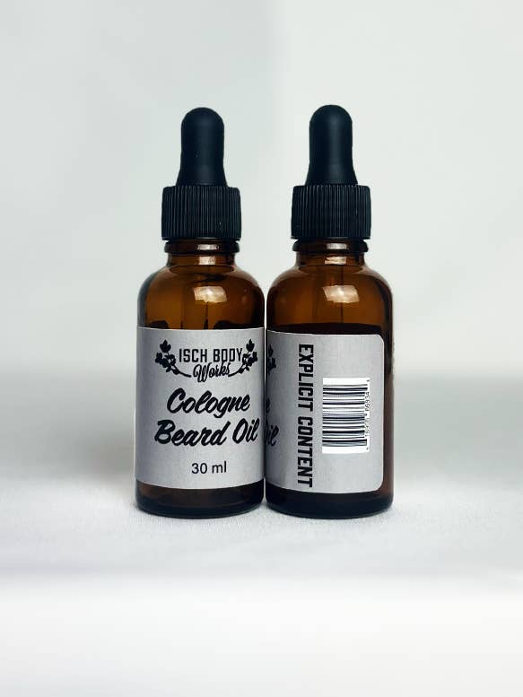 Explicit Content - Cologne Beard Oil for wholesale by Isch Body Works