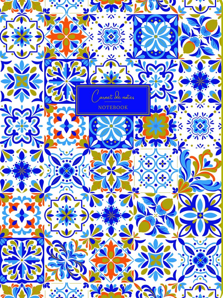 4113-25246 Cuaderno Mosaico de azulejos de colores para venta al por mayor de Multi Técnica de Papelería SA