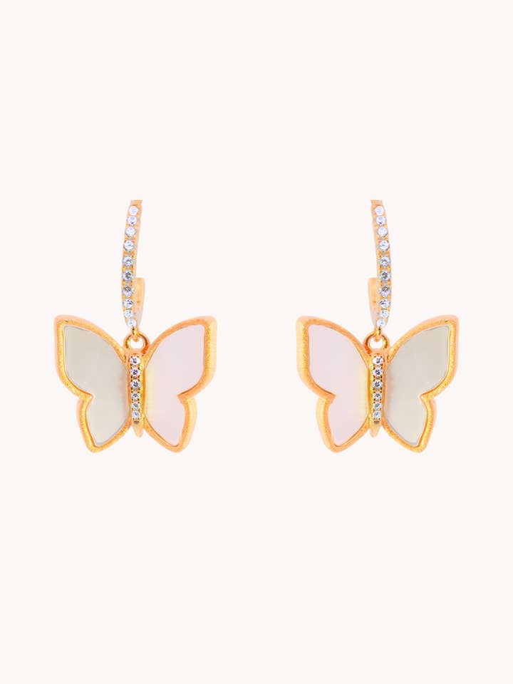 Boucles d'oreilles perle papillon cadeau inspiré par Taylor Swift pour elle pour la vente par Gratinsta