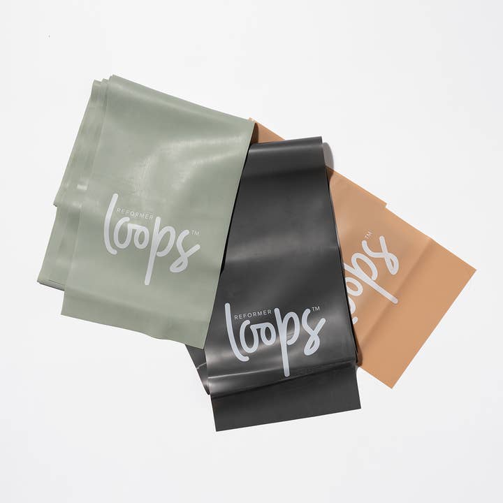 Reformer Loops - Wholesale Fitness Equipment - Latex Resistance Band Mint3