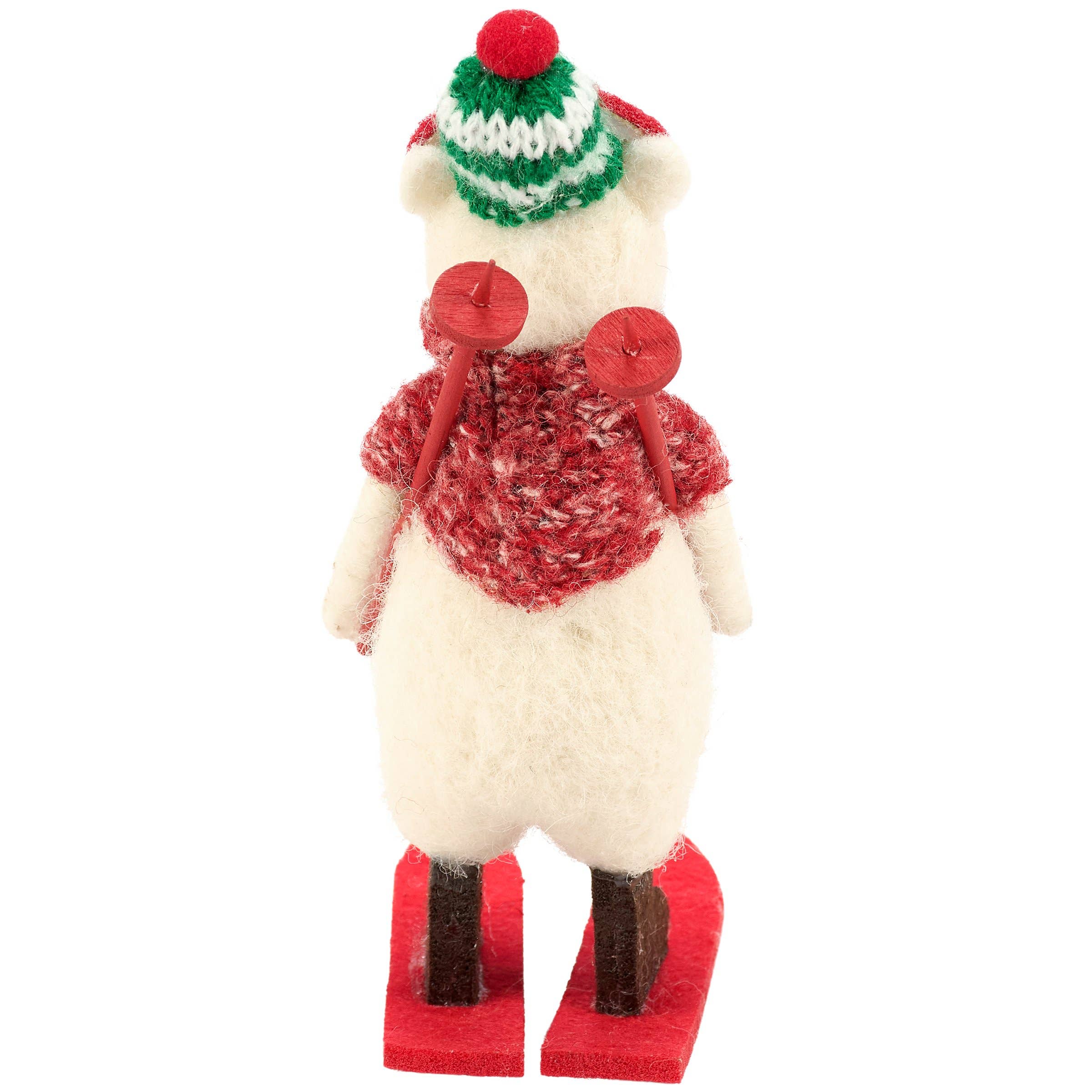 Primitives by Kathy - Wholesale Decorative Figurine - Ski Goggles Bear Critter1