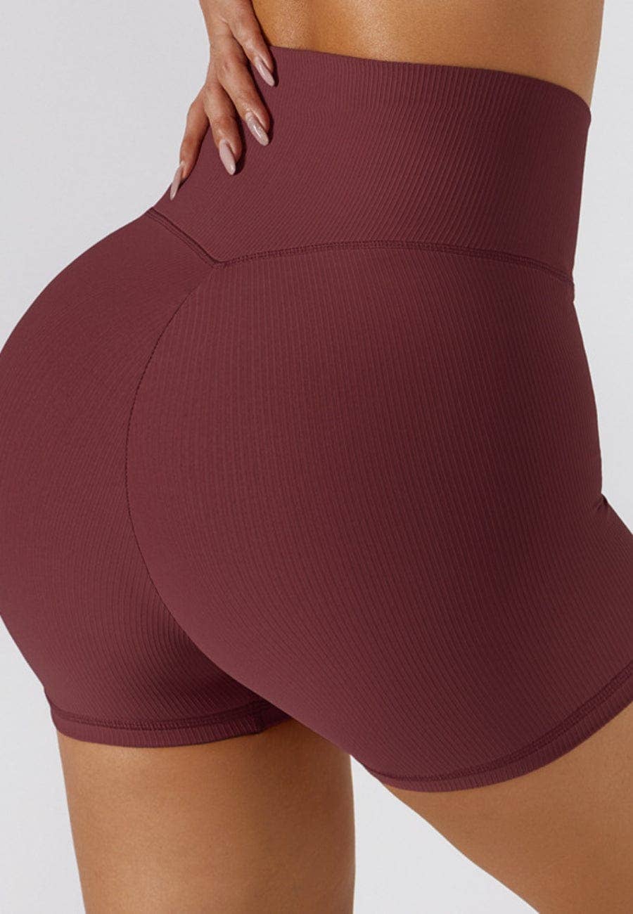 Active by Anna-Kaci - Vendita all'ingrosso Pantaloncini sportivi - Donna - Pantaloncini da allenamento a vita alta19