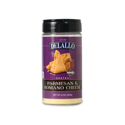 Delallo - Wholesale Cheese - DeLallo Grated Parmesan & Romano