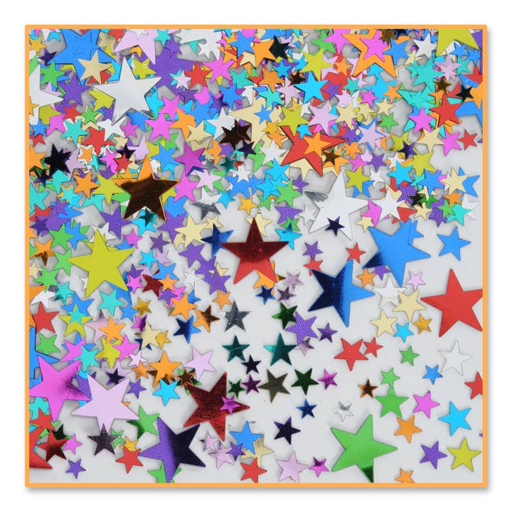 Beistle - Wholesale Confetti - Pretty Party Stars Confetti