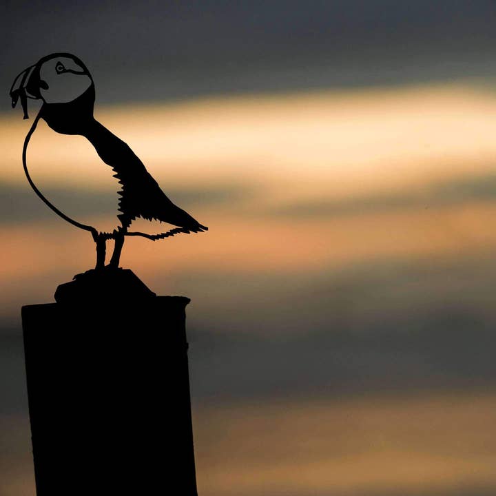 Metalbird - Wholesale Outdoor Ornament/Decor - Puffin Garden art | Home décor | Metal bird | Gifting