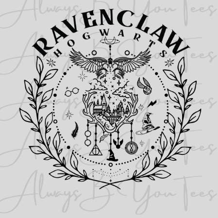 Ravenclaw DTF Transfer for wholesale by Always B You Tees