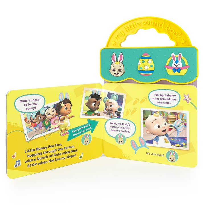 Cottage Door Press - Wholesale Book - Kids - CoComelon Easter Surprise Interactive 3-Button Sound Book