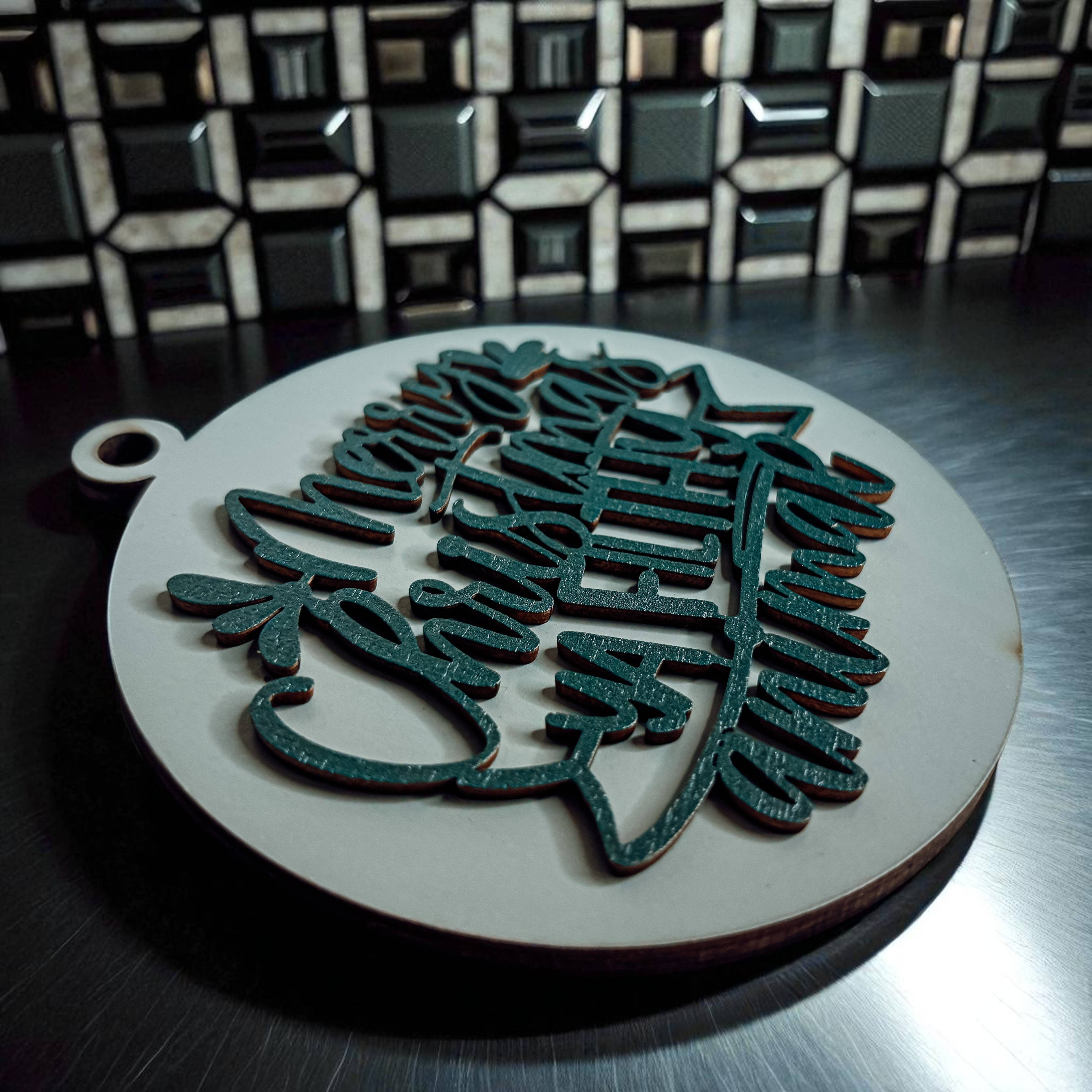 Gia Roma - Wholesale Ornament - Hanging Christmas Decor + Handmade Wooden Ornament Funny98