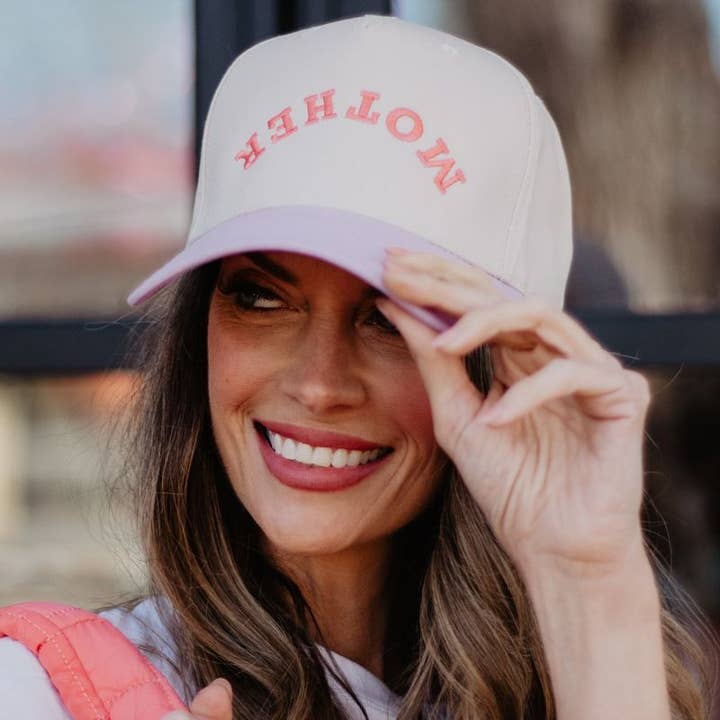 MOTHER Upside Down Two-Toned Vintage Hat and other Purchase Wholesale custom 5 panel hats. Free Returns & Net 60 Terms on Faire trending on Faire.