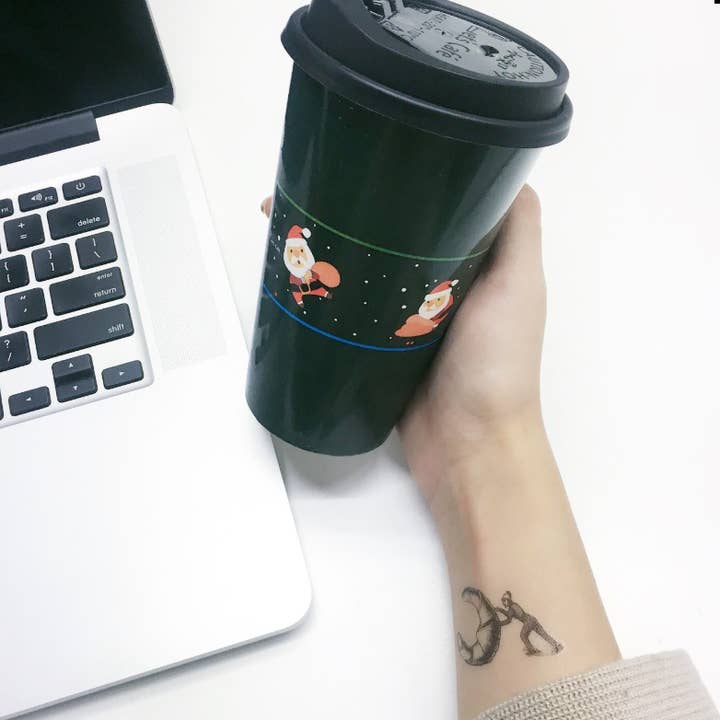 Pegatinas Tatuajes Temporales Soldado Croissant para venta al por mayor de PAPERSELF