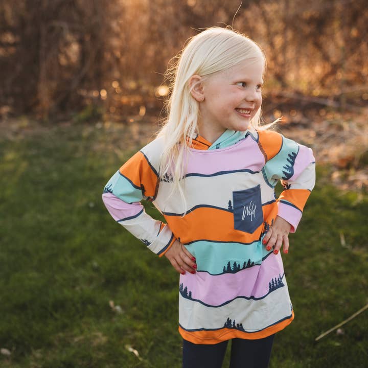Hills UV-Shirt für den Großhandel von Keep the Littles Wild