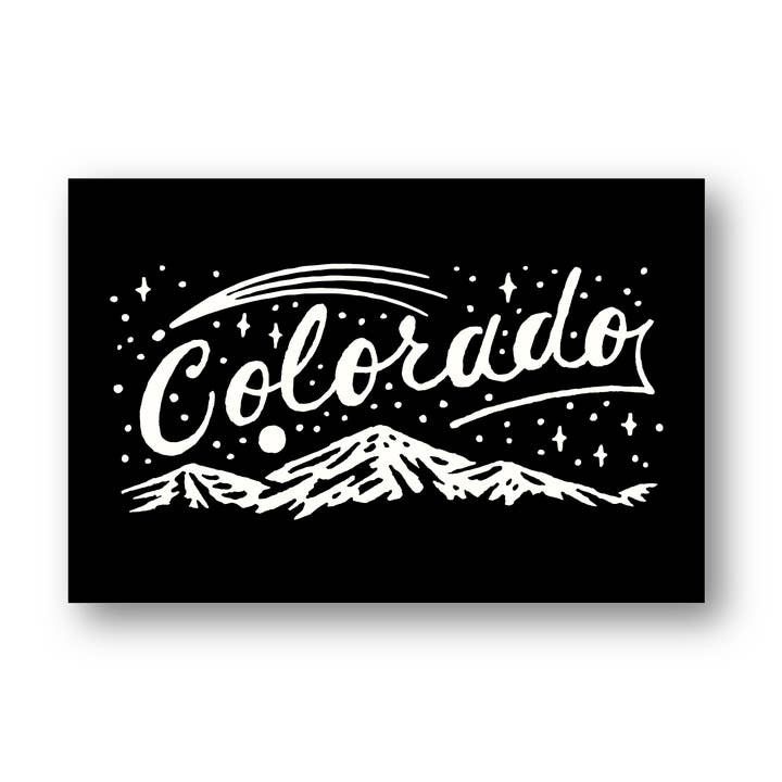 Colorado Night Postcard for wholesale by Moore Collection