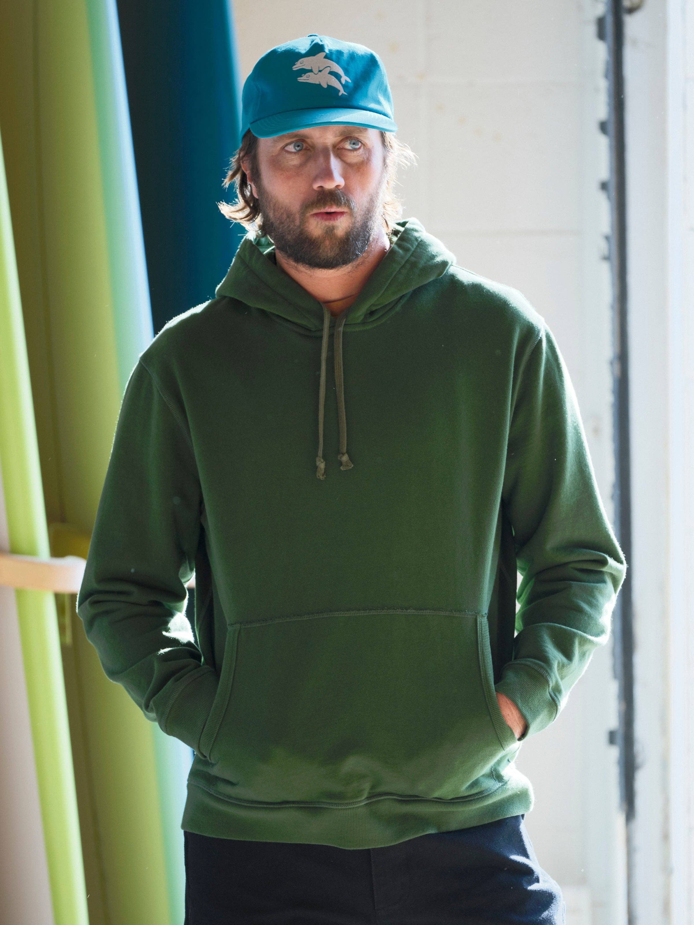 Dark Rover Green Max Pullover for wholesale on Faire1