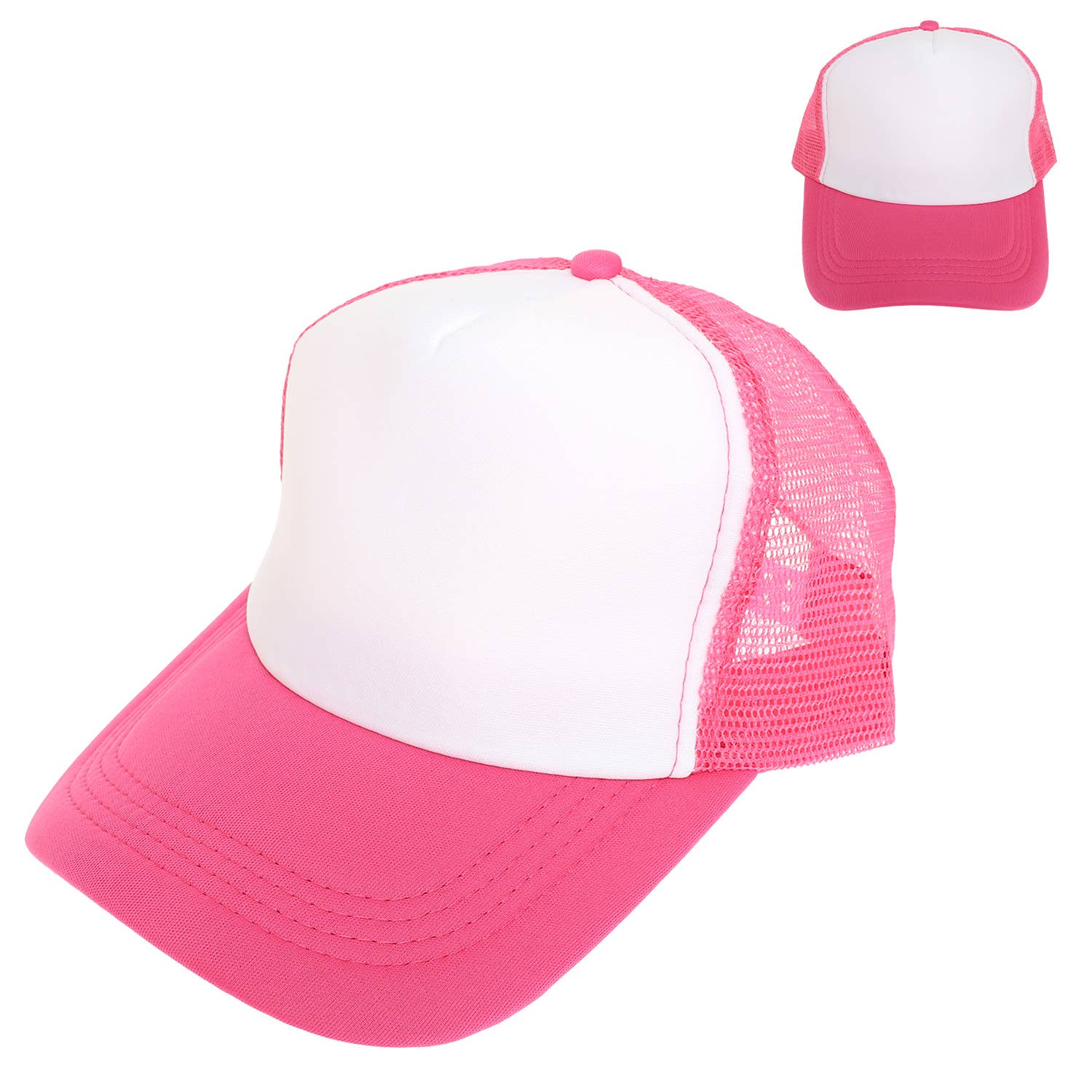 SP Sophia Collection - Wholesale Trucker Hat - Women's - Two-Tone Color Mesh Backing Baseball Cap 7