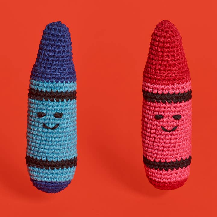 Bomull Virkad Krita Hund Leksak för wholesale av Ware of the Dog