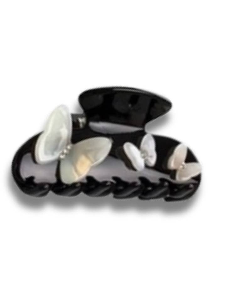 GANCHO DE CABELO PRETO EM FORMA DE GARRA FLUTUANTE por atacado de Maddyloo