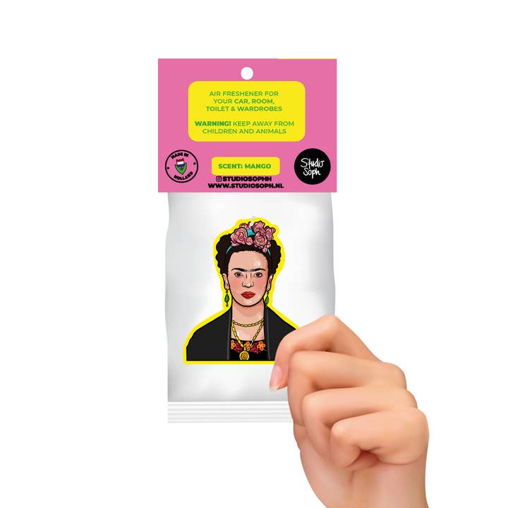 Studio Soph - Wholesale Car Freshener - Women's - Frida Kahlo Viva La Vida Mexican Mango Air Freshener