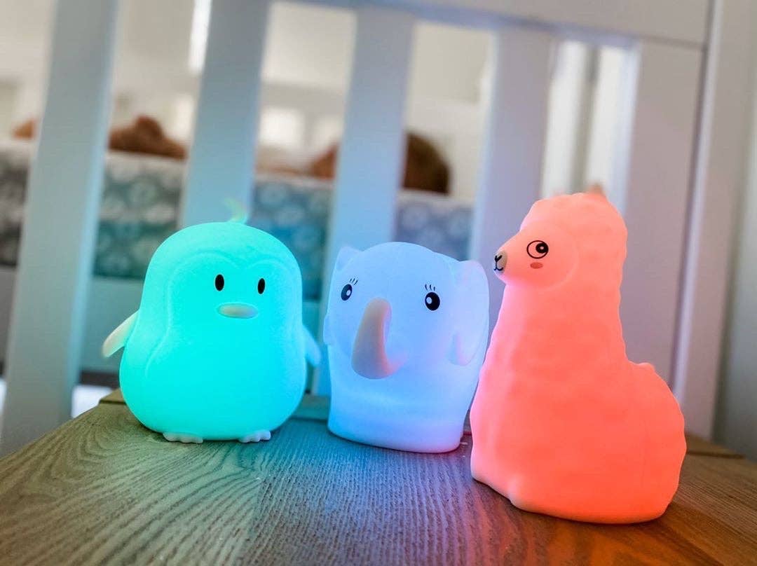 Babystudio - Wholesale Night light – Child & baby - Soft Silicon Night Light - Penguin3