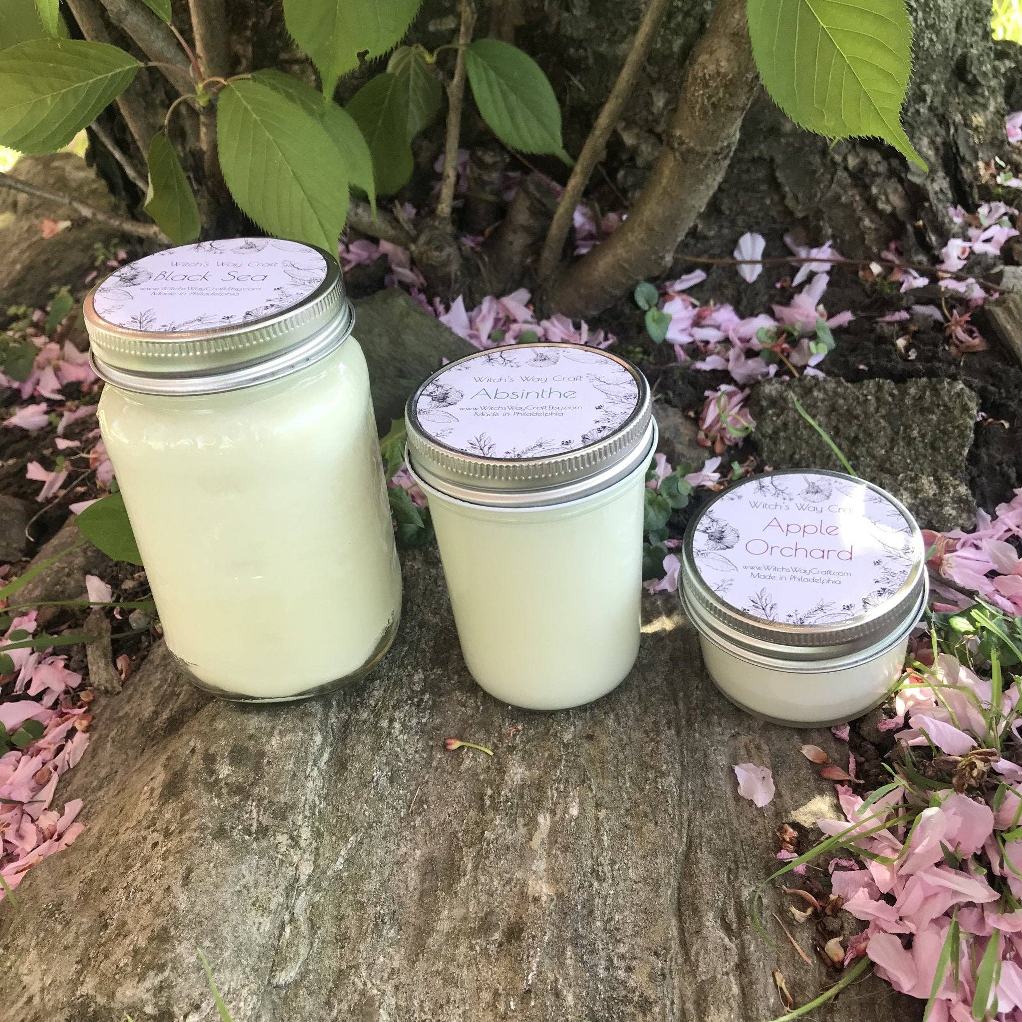 Witch's Way Craft - Wholesale Jar/Filled Candle - Dark Woods - Scented Soy Candle4