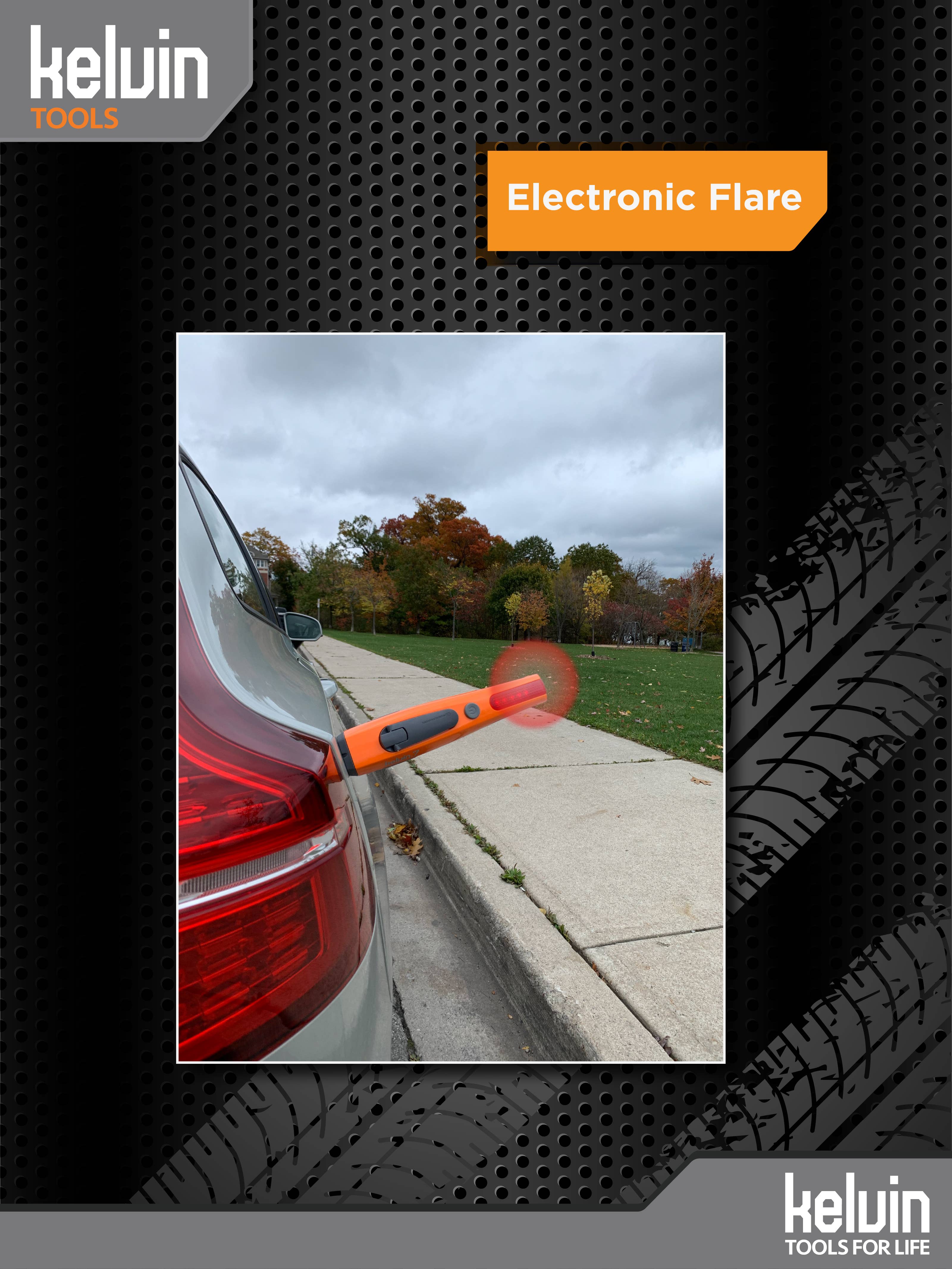 Kelvin Tools - Wholesale Handy Tool - Kelvin 8 - Automotive Emergency Multi Tool & Cell Charger8