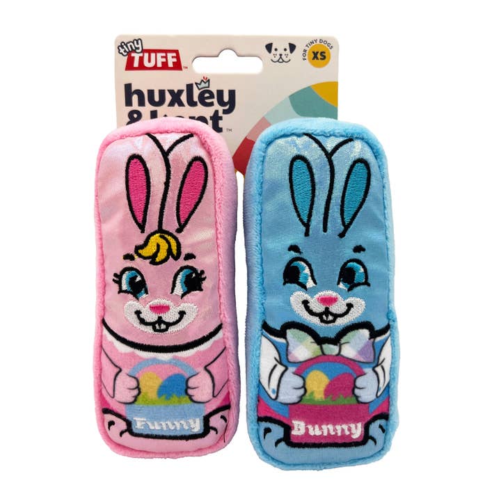 Tiny Tuff Funny Bunnies 2pack för wholesale av Huxley & Kent