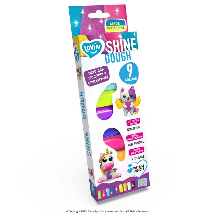 Lovin™ Modelling Dough Set - Shine for wholesale by Baby Republic